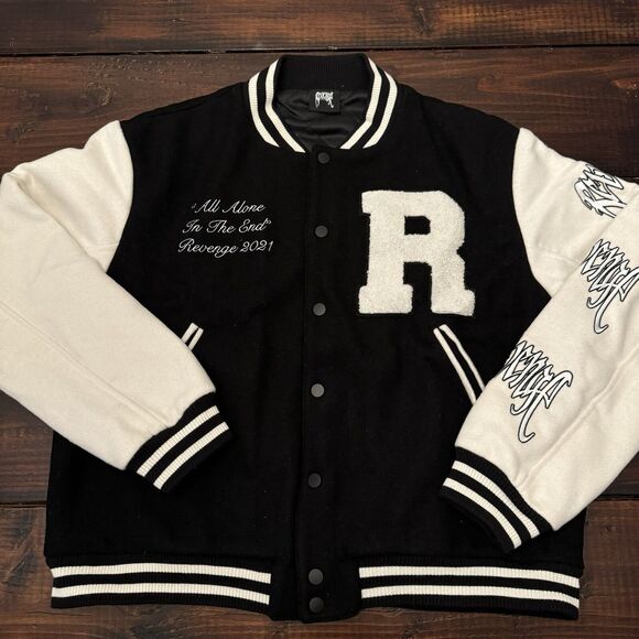 Revenge Legacy Varsity Skull Jacket - Picture 2 of 12